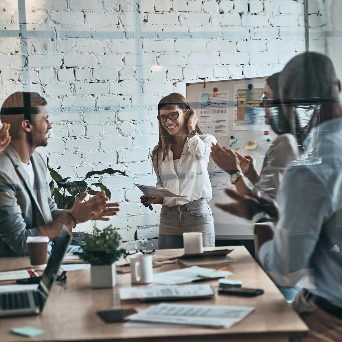 Équipe au travail